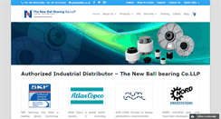 Desktop Screenshot of newballbearing.com
